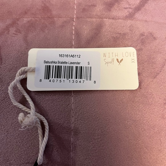 SPELL & The Gypsy Babushka Mary Kate Gown lavender oversized fit with bra - Picture 13 of 14